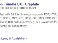 Kindle DX Sale
