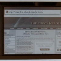 Sony Reader Wi-Fi Web Browser and Library eBooks Review (Video) Reader WiFi Browser Landscape