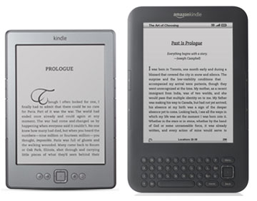 Kindle 4 vs Kindle 3 Keyboard Comparison Review Video  The eBook 
