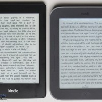 Kindle Paperwhite vs Nook Touch with GlowLight