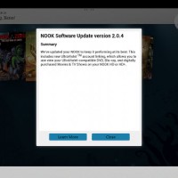 Nook Software Update