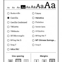 Kindle Paperwhite Custom Fonts