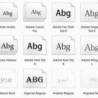 eBook Fonts