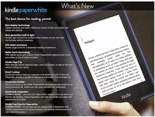 Kindle Paperwhite 2 Details Leaked | The eBook Reader Blog