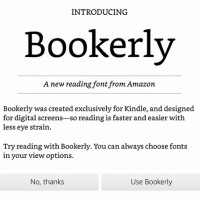 Anyone Using New Kindle Bookerly Font? Bookerly Kindle Font