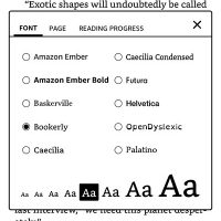 Do Kindle eReaders Need More Font Sizes? Kindle Font Sizes