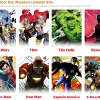 50% off Marvel Comics; Prime Student Kindle Deal; Kindle Cookbooks Sale Marvel Labor Day Weekend Linewide Sale