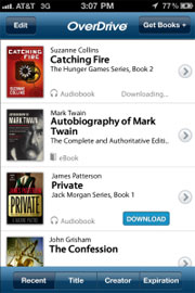 overdrive ebook reader