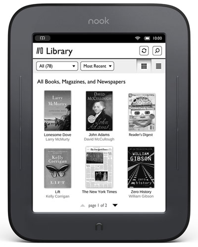 Nook как установить cool reader