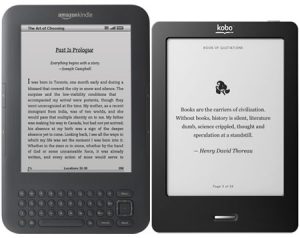 Kobo Touch vs Kindle 3