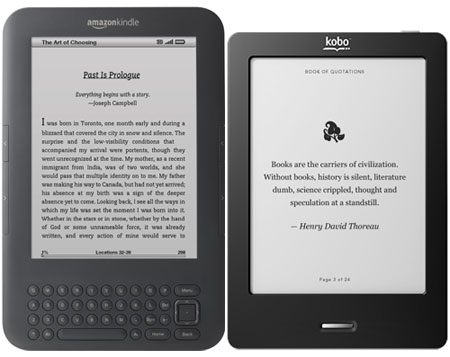 kobo vs kindle 2022