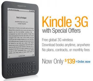Kindle 3G with Special Offers