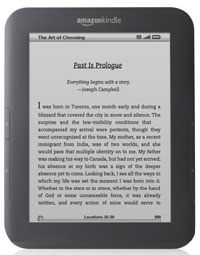 Kindle Touch Mock-up