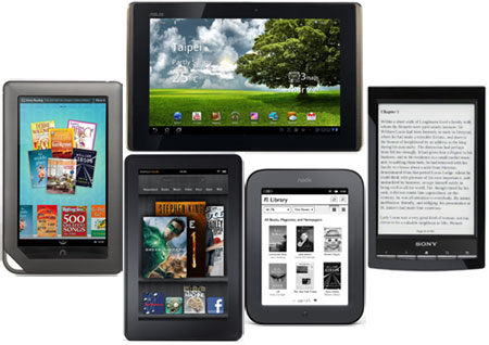 My Favorite Tablets and eBook Readers of 2011