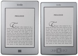 Kindle Touch vs Kindle 4