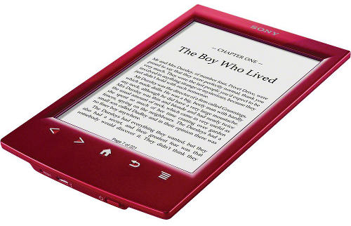 Red Sony Reader PRS-T2