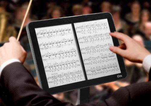 E Ink Music Stand