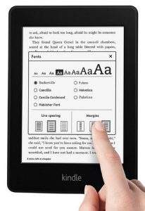Kindle Paperwhite Fonts