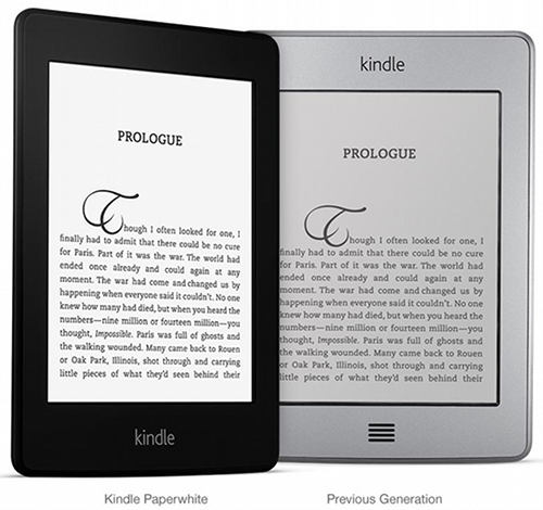 kindle paperwhite comparison