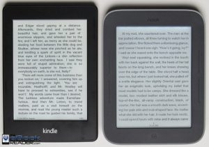 Kindle Paperwhite vs Nook Touch with GlowLight