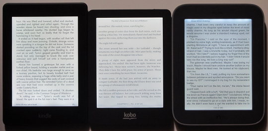 kobo vs kindle vs nook