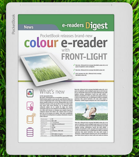 PocketBook's latest e-reader first to use new E Ink color display tech