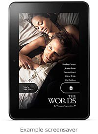 Kindle Fire Screensaver Ad