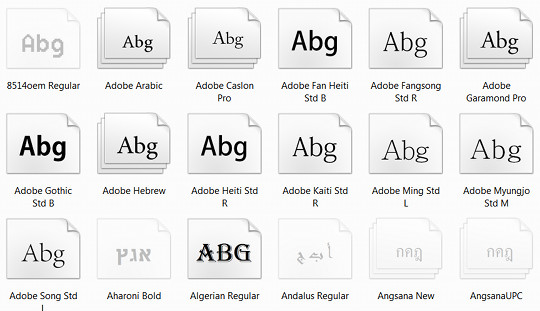 best fonts for writing a book