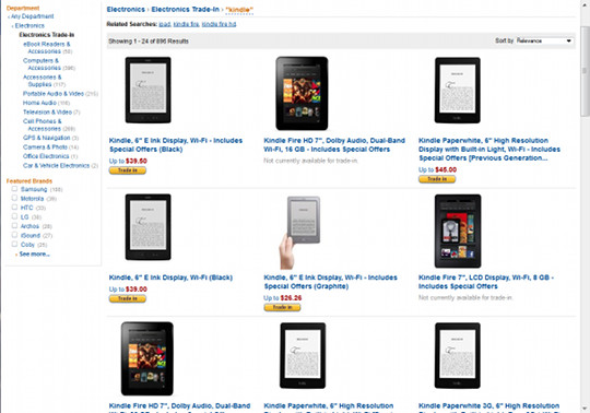 Kindle Trade-In