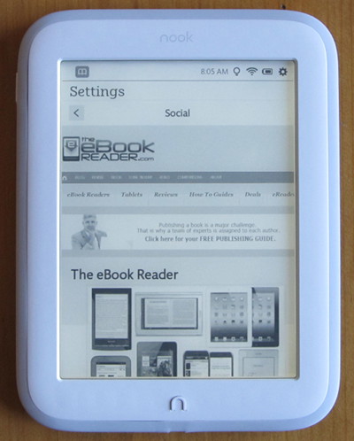 nook glowlight adobe digital editions