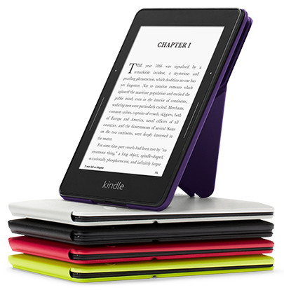 Kindle Voyage with Cover