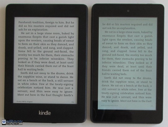 Kindle Paperwhite vs Fire HD 6