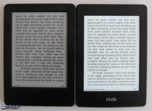 Kindle Paperwhite vs Kindle