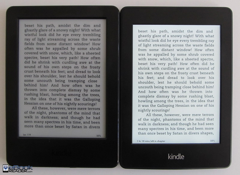 difference between kindle versions