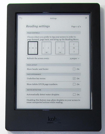 kobo ereader update problems