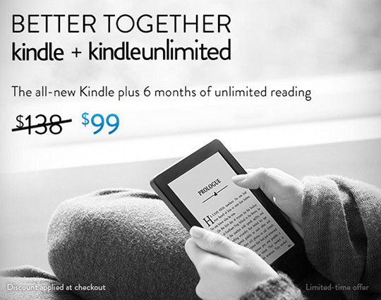 Amazon Bundling Kindle Unlimited with Select Kindle and Fire Devices