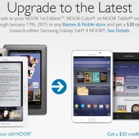 Trade In an Old Nook for $30 Credit Toward Galaxy Tab Nook Nook Trade In