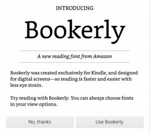 Bookerly Kindle Font