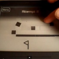 Play The Impossible Game on Nook Simple Touch (Video) Nook Game