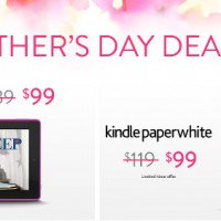 Mother’s Day Deals – Kindle, Kobo and Nook Kindle Mothers Day Sale