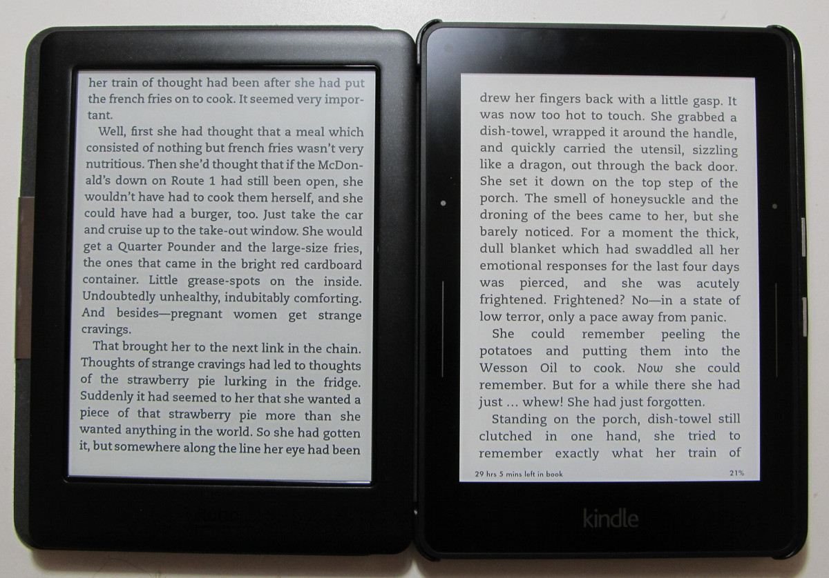bed Rationeel uitlijning Kindle Voyage vs Kobo Glo HD (+Video) | The eBook Reader Blog