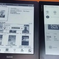 Onyx Boox i86 ML vs PocketBook InkPad Comparison Video Onyx Boox i86