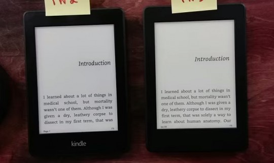 Kindle Paperwhite 3 vs 2