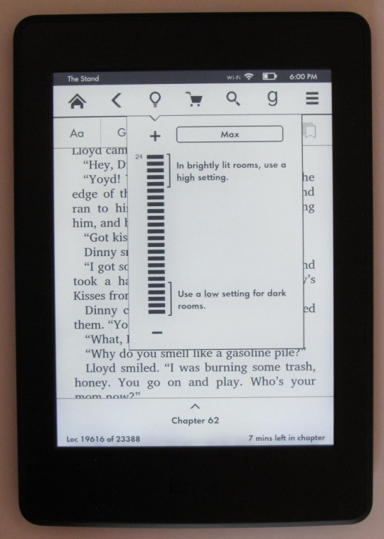 Đèn trước Kindle Paperwhite 3