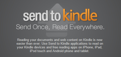 send epub to kindle