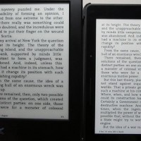 Should eBook Readers Without Frontlights Be Phased Out? Kindle-Voyage-vs-Kindle