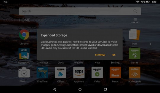 Карта MicroSD Fire Tablet