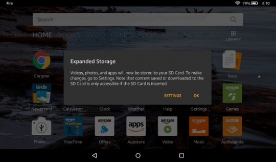 fire hd 8 tablet sd card