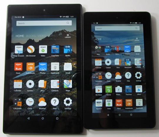 Fire Tablet vs Fire HD 8