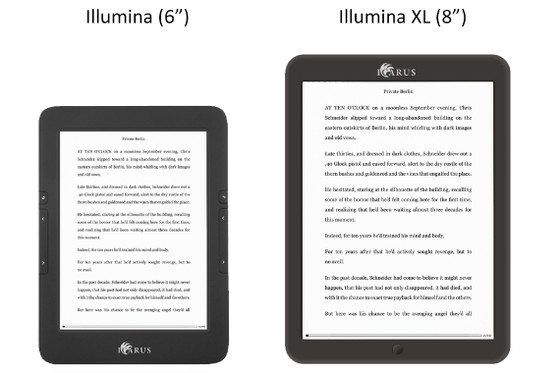 Icarus Illumina XL 8-inch E Ink eReader with Android 4.2 | The eBook ...